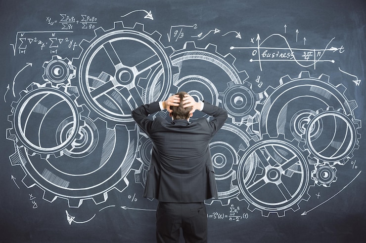 Foto concepto de riesgo e ingeniería