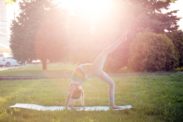 Concepto de salud y yoga