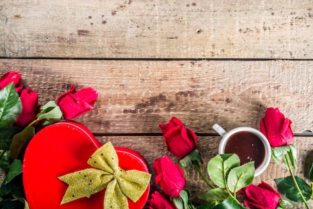 Foto concepto de san valentín