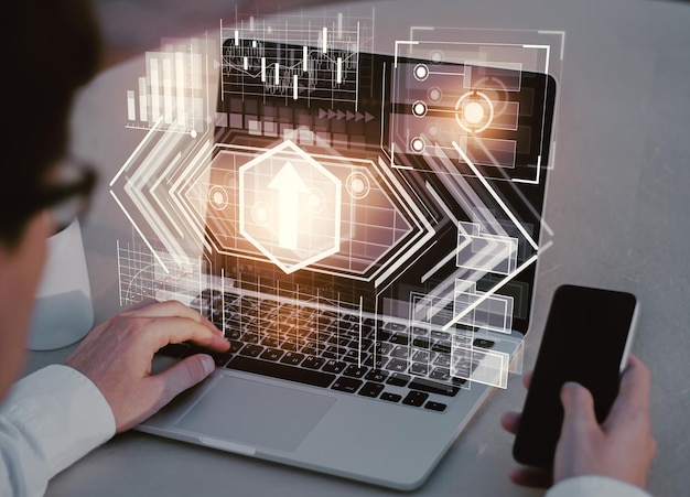 Concepto de tecnología y comunicación