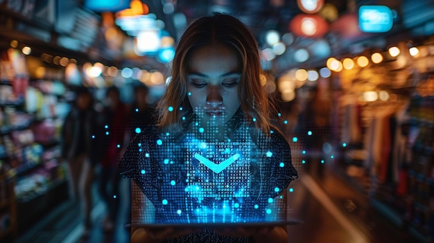 Concepto de tecnología creativa