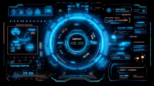 concepto de tecnología de datos digitales IA generativa