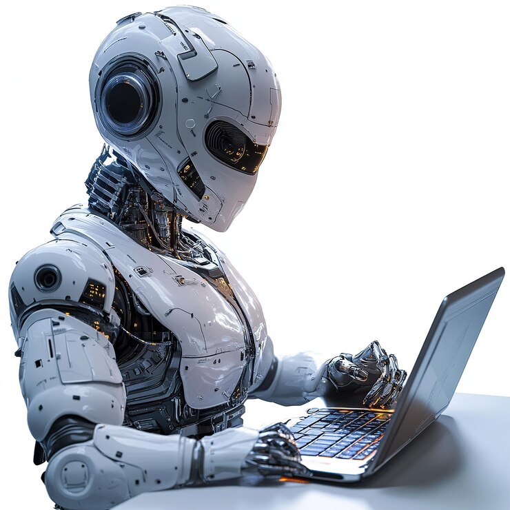 Foto concepto de tecnología de ia inteligencia digital innovadora transformación de la automatización ciencia de datos