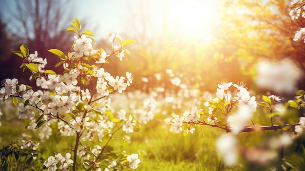 Concepto de tiempo de primavera de cerca