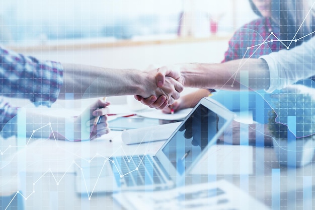 Concepto de trabajo en equipo y estadísticas.