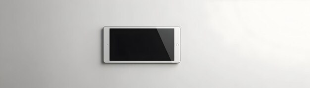 El concepto de vector aislado de tableta y teclado como un vector aislado elegante de una tableta y un teclado en un