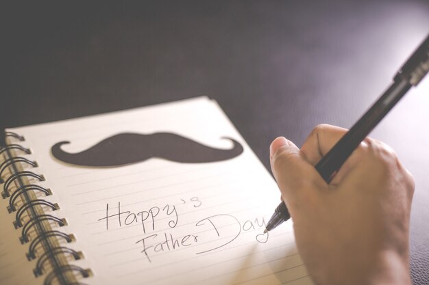 Conceptos del día del padre. Feliz Día del Padre