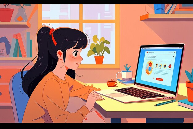 Conceptos de educación en línea y aprendizaje electrónico en el hogar
