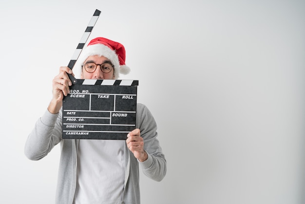 Conceptos de Navidad - hombre joven gesticulando