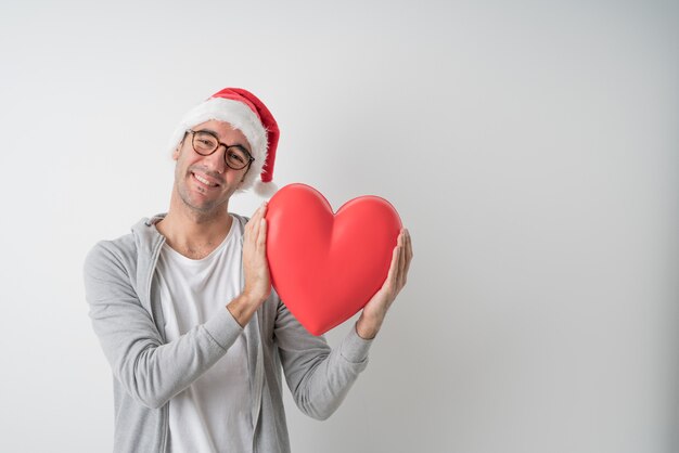 Conceptos de Navidad - hombre joven gesticulando