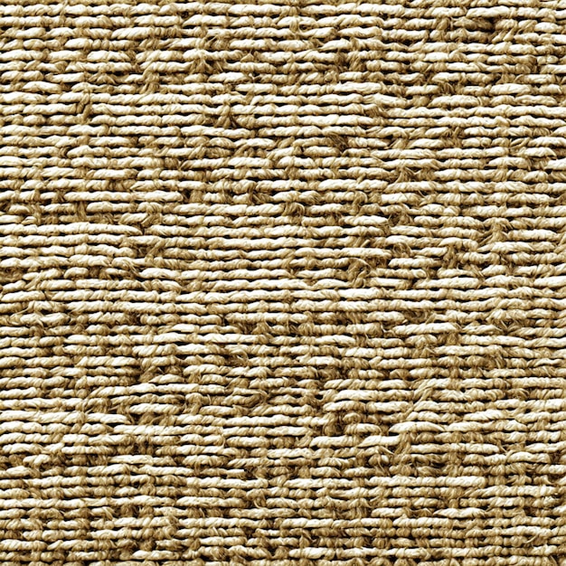 Foto concha de cuerda de cáñamo marrón, manta de lino, saco rústico, tela de lienzo, fondo de textura