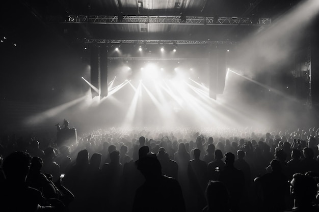 Concierto de banda de música Generado por IA