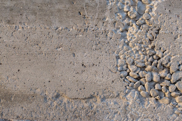 Concreto de textura de ardósia de amianto coberto com cimento natural de material de indústria de líquen e musgo
