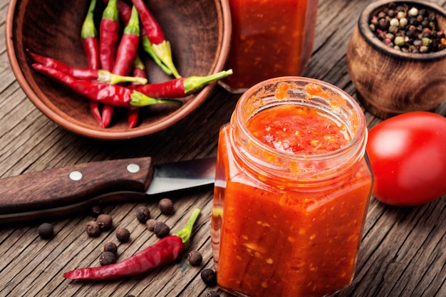 Condimento picante, salsa