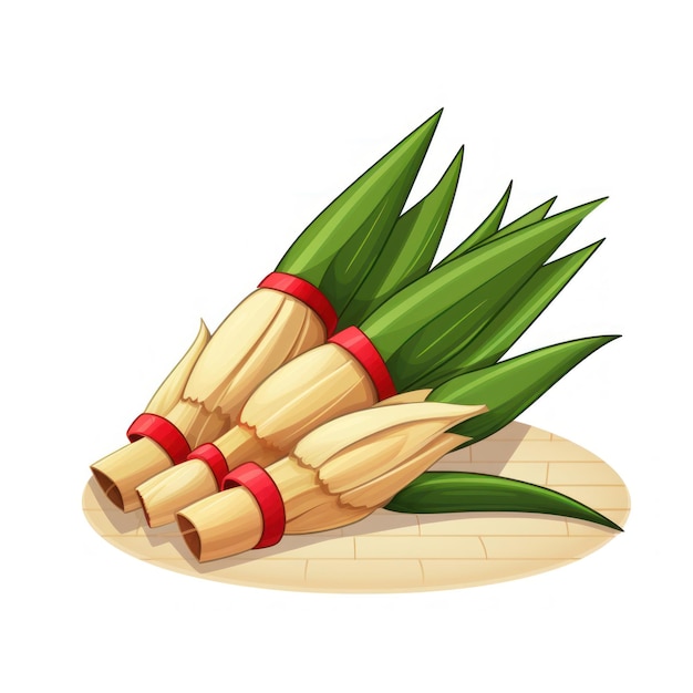 Ícone de brotos de bambu