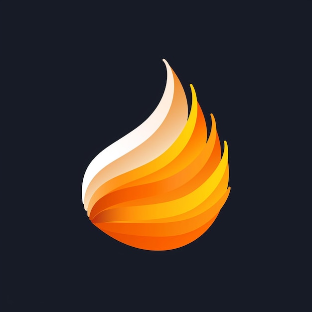 Ícone de chama logotipo de chama ícone de fogo logotipo de fogo inflamação