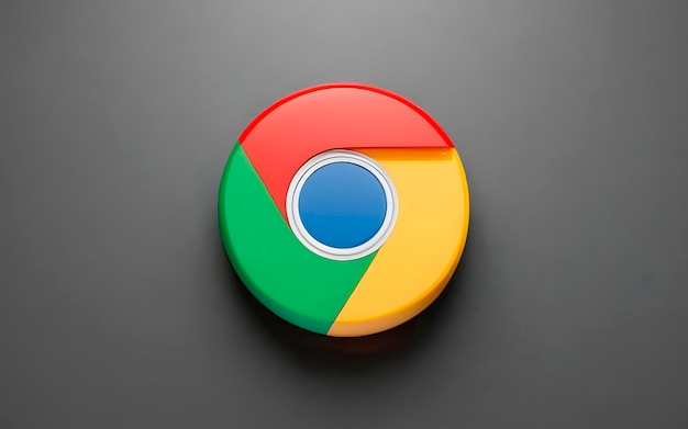 Ícone do Google Chrome em 3D