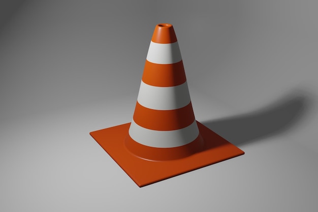 cone do tráfego