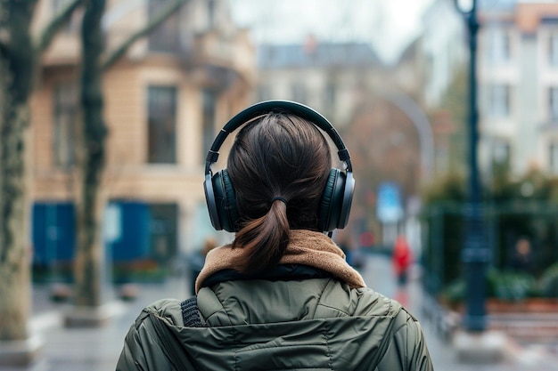 Foto conectarse con el ritmo del progreso en la tecnología de audio generativa ai