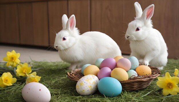 Foto conejo de pascua