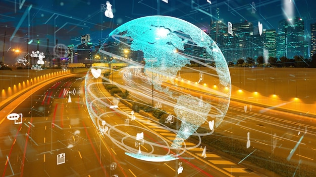 Conexão global e modernização da rede de internet na cidade inteligente