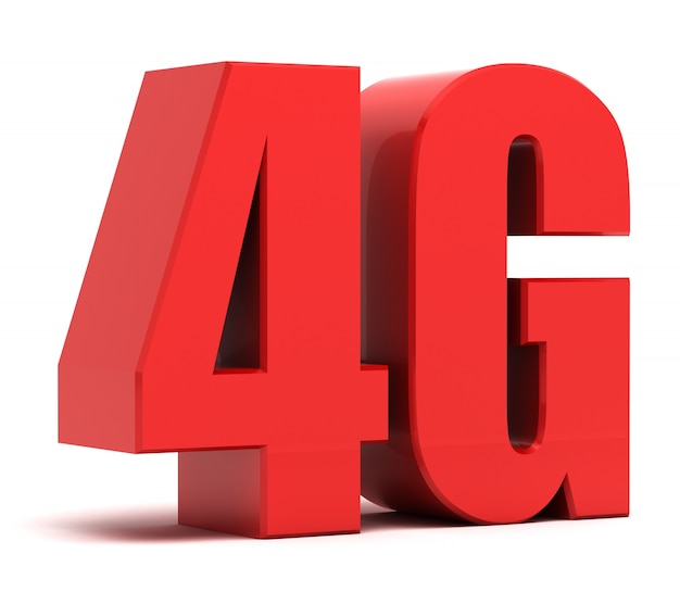 Foto conexión 4g de red 4g