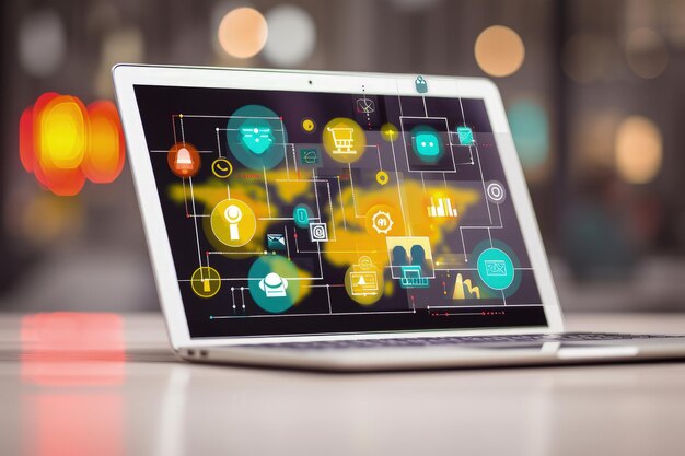 Conexões de redes sociais na Internet dispositivos de comunicação on-line telefones bate-papo dia de mídias sociais Conectando pessoas através de tecnologia avançada conversas de correspondência