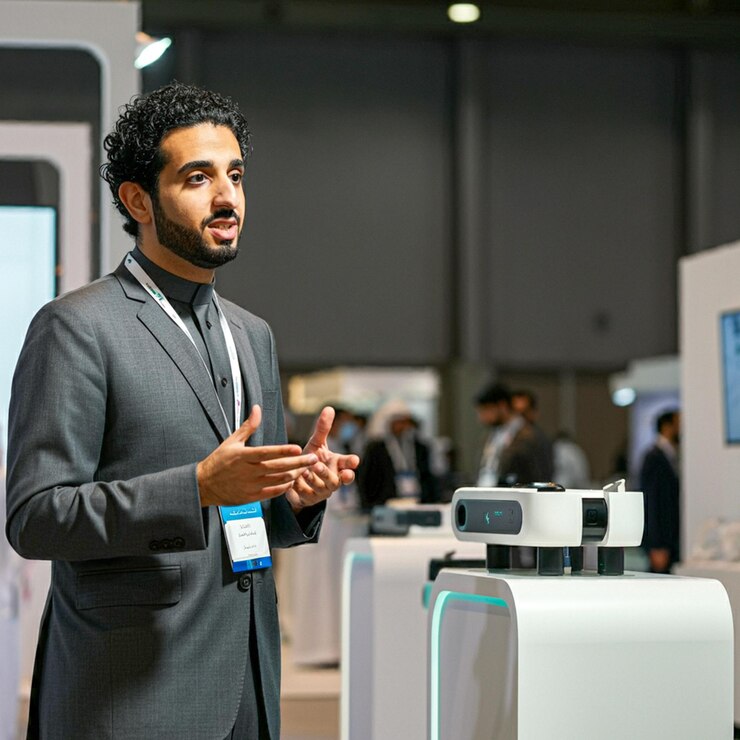 Conferencia de creación de redes en el país de Arabia Saudita