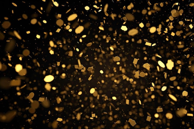 Confetti dourado