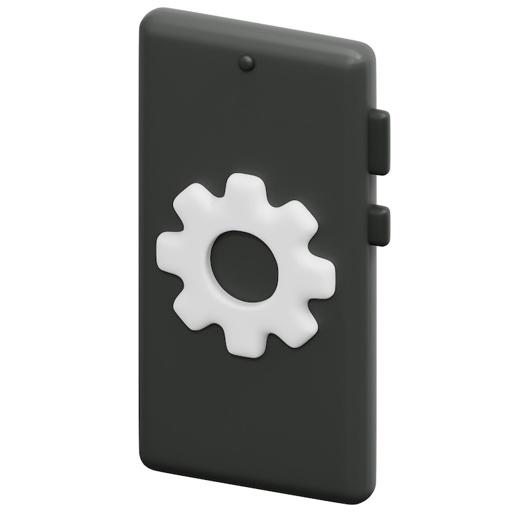 Foto configuración 3d render icono ilustración