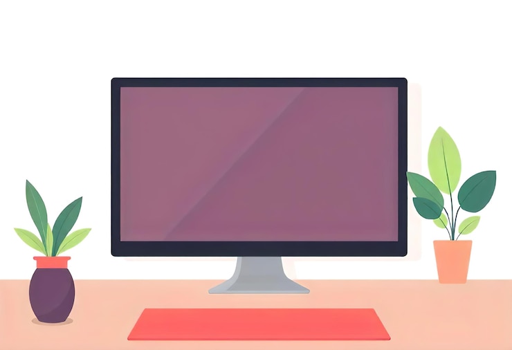 Foto configuración moderna del espacio de trabajo