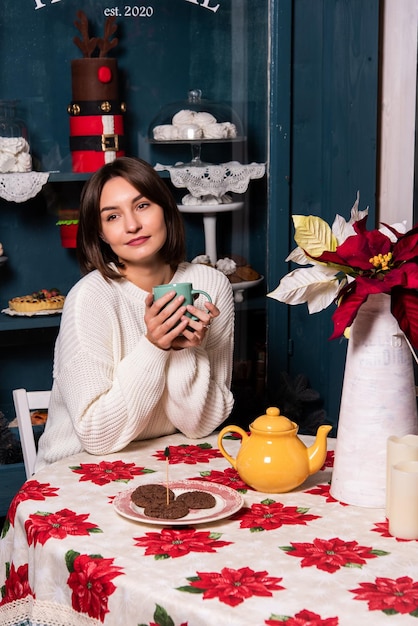 Conforto de Natal para celebração do doce lar