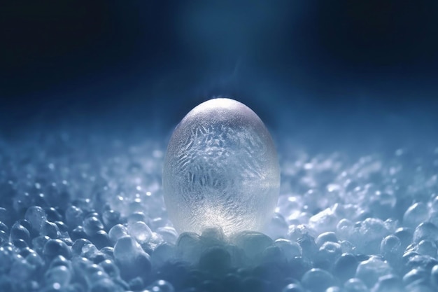 Foto congelación de óvulos crioconservación fertilización in vitro