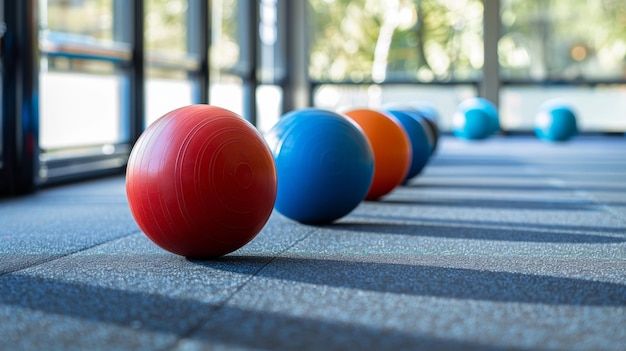 Un conjunto de bolas de medicina de marca que agregan un toque del estilo de su marca a cualquier rutina de entrenamiento de fuerza