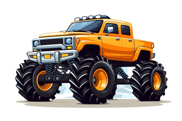 Imagens Monster Truck PNG e Vetor, com Fundo Transparente Para