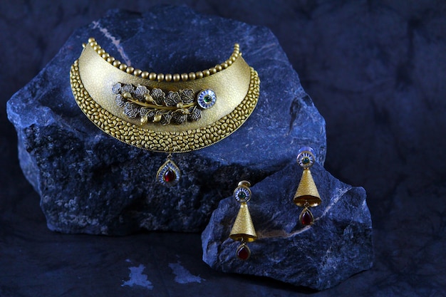 conjunto de joias de noiva ouro