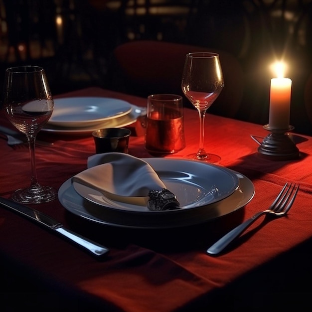 Foto conjunto de mesa para sala de jantar