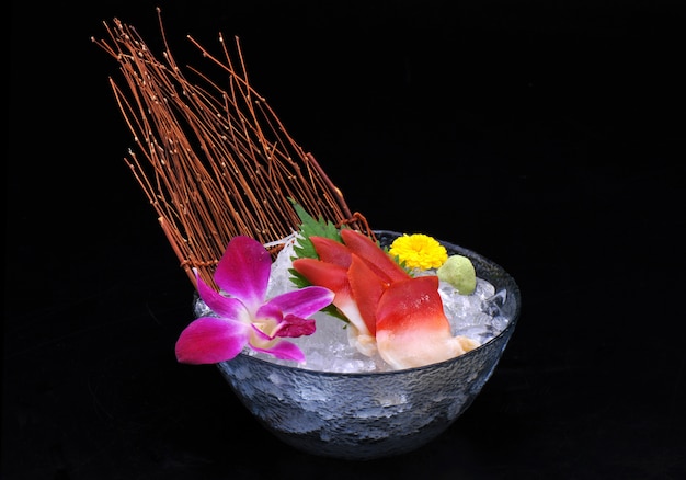 Conjunto de sashimi Hokkigai