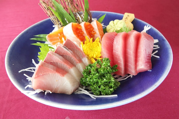 Conjunto de sashimi