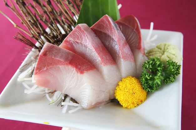 Conjunto de sashimi