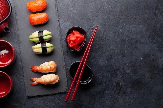 Conjunto de Sushi Japonês