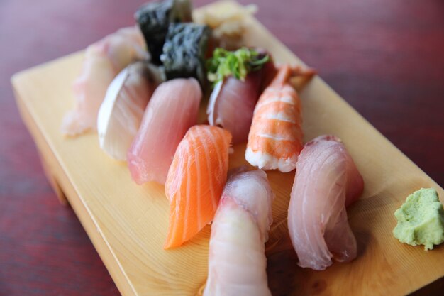 Conjunto de sushi