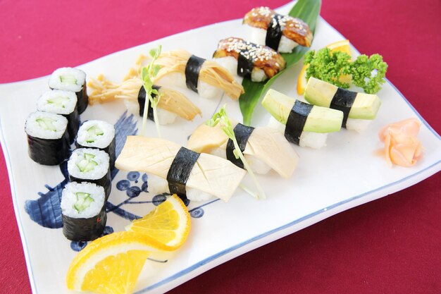 Conjunto de sushi