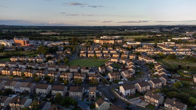 Foto conjunto habitacional na cidade de summer mullingar, na irlanda