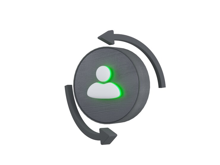 Conjunto de iconos de comunicación empresarial aislado sobre fondo blanco Ilustración 3d de signos corporativos