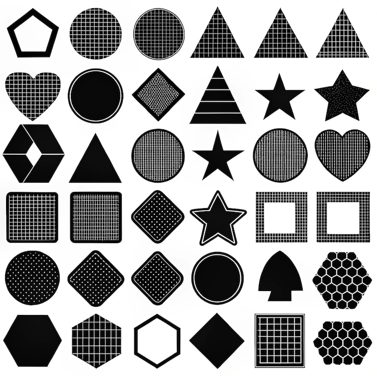 Foto conjunto de iconos de flechas