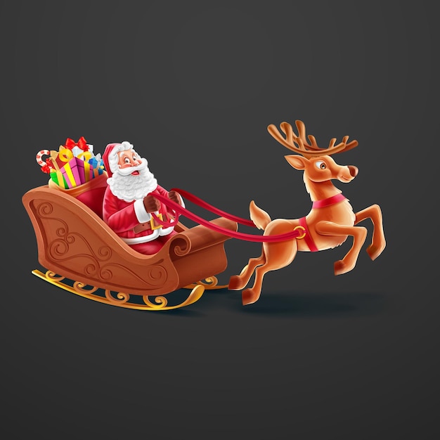 Conjunto de personajes navideños para decoraciones Papá Noel Rano Elfo Hombre de Nieve