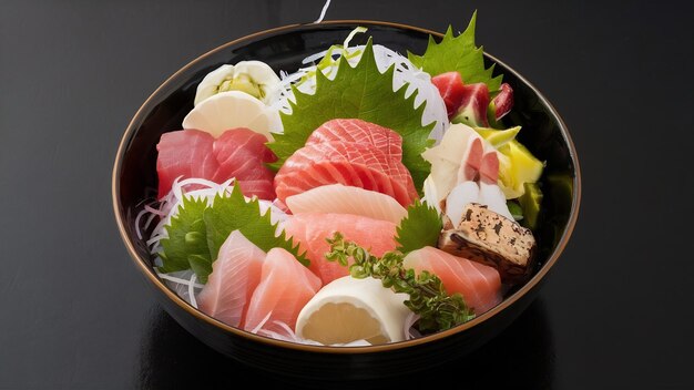 Conjunto de sashimi mezclado