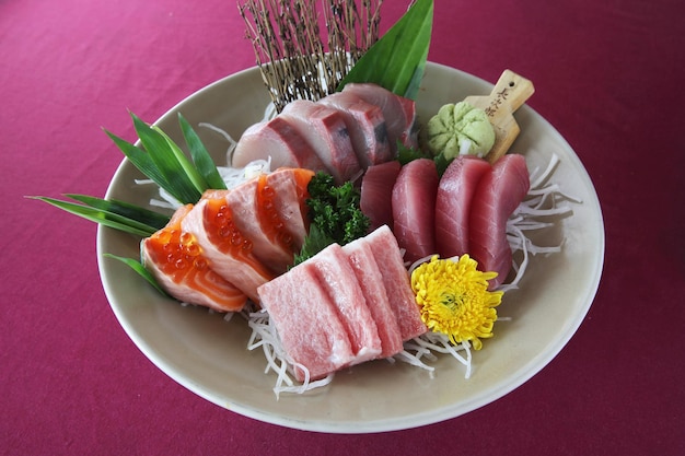 Conjunto de sashimi