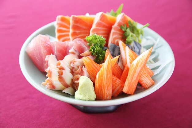 Conjunto de sashimi